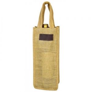 PORTA-VINOS YUTE personalizada
